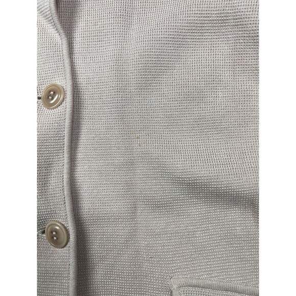 Talbots Sweater Womens Small pink Cotton Blend Cardigan Jacket Pockets S knit - Picture 3 of 9